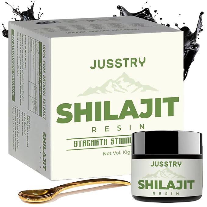 Jusstry Shilajit Pure Himalayan Organic Shilajit